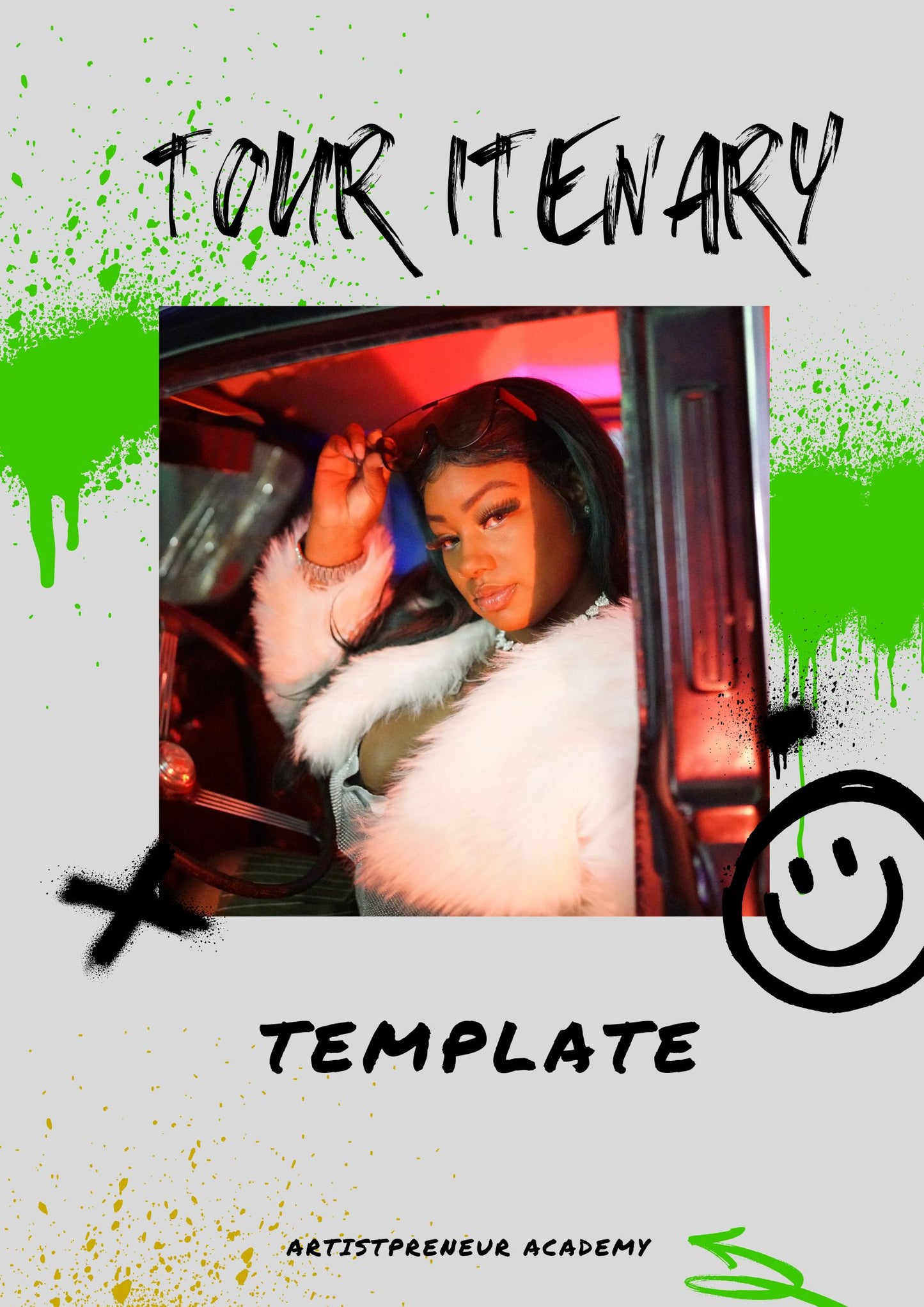 Tour Itinerary Template