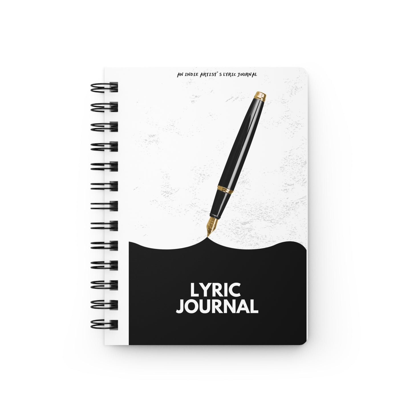 Lyric Journal Spiral Notebook — for Songwriters, Poets, Music Lovers
